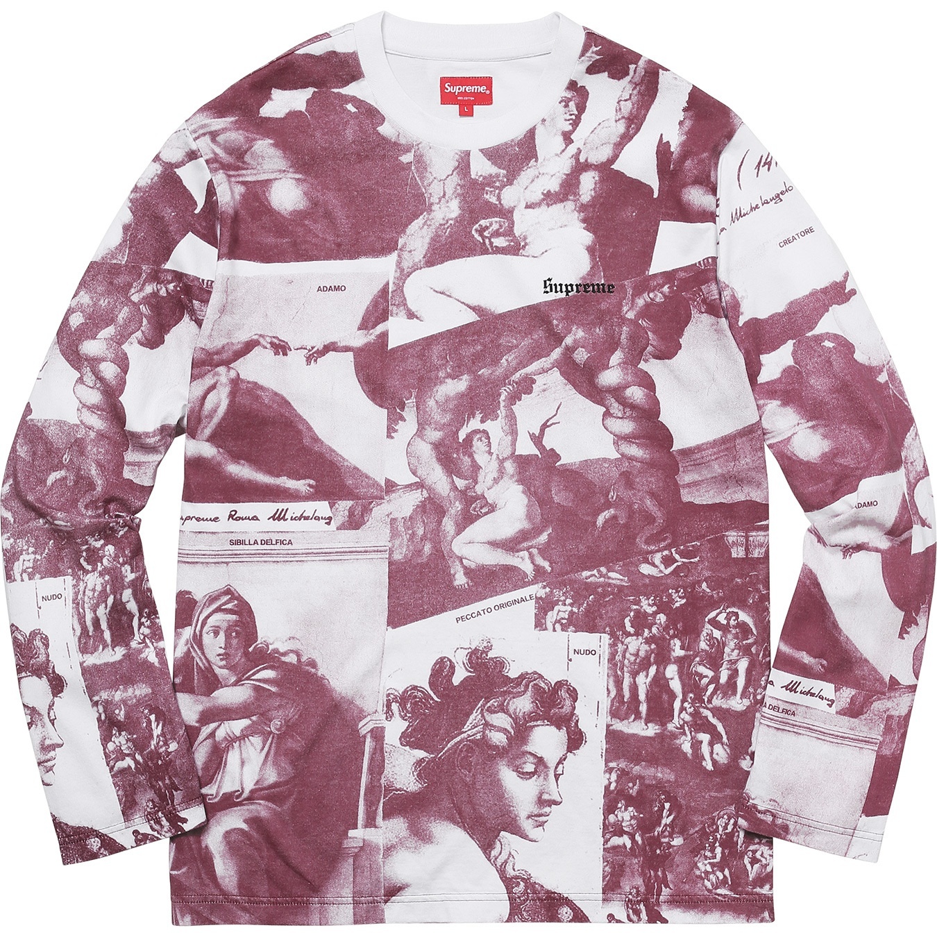 Michelangelo L/S Top view 2